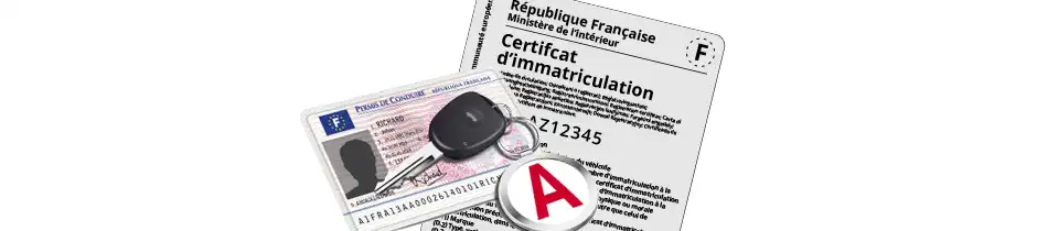 Faire une carte grise avec un permis provisoire